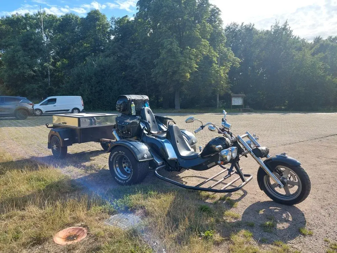 BOOM easy trike s přívěsem