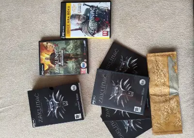 PC hry The Witcher 1,2,3 Zaklínač 1,2,3