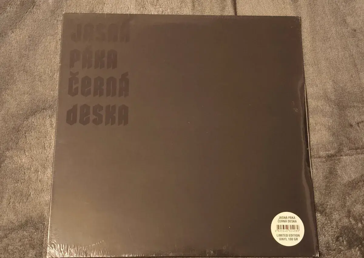JASNÁ PÁKA – Černá deska LP Vinyl 180g (2014) Nerozbaleno