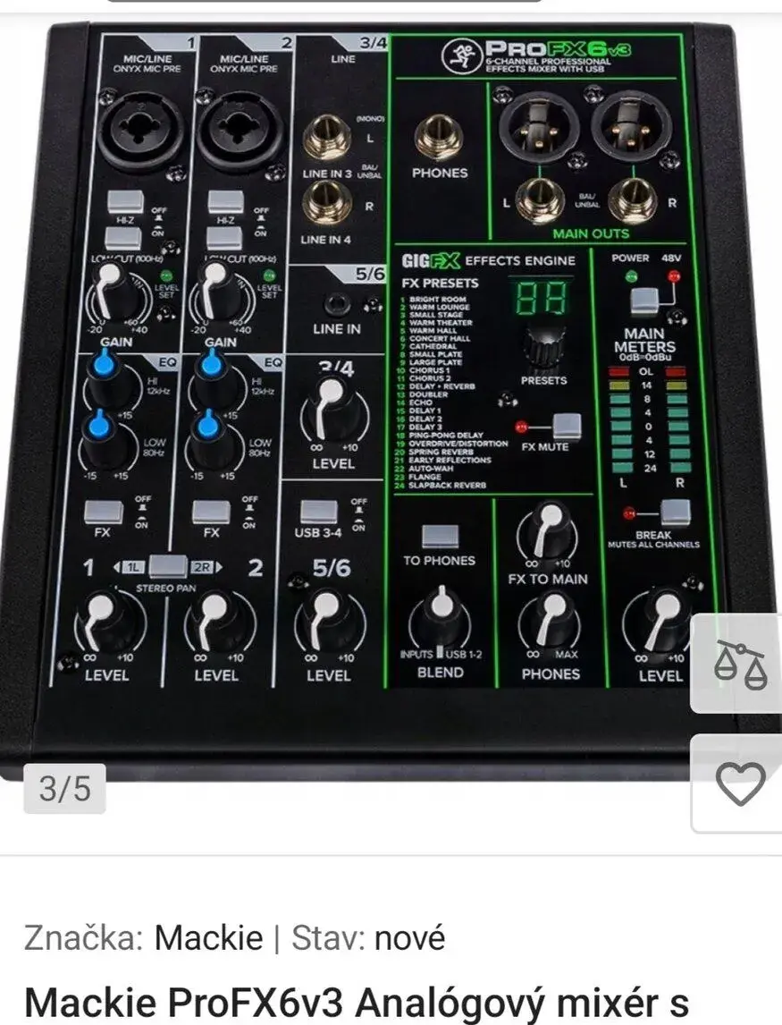 MIX Behringer flow8