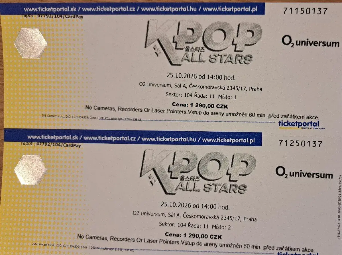 KPOP Allstars Praha 25.10.2026