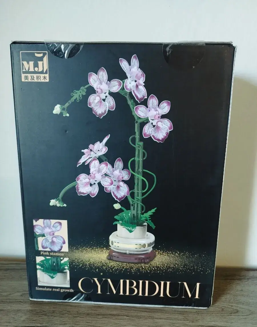 Stavebnice: Orchidej Cymbidium dílku 700