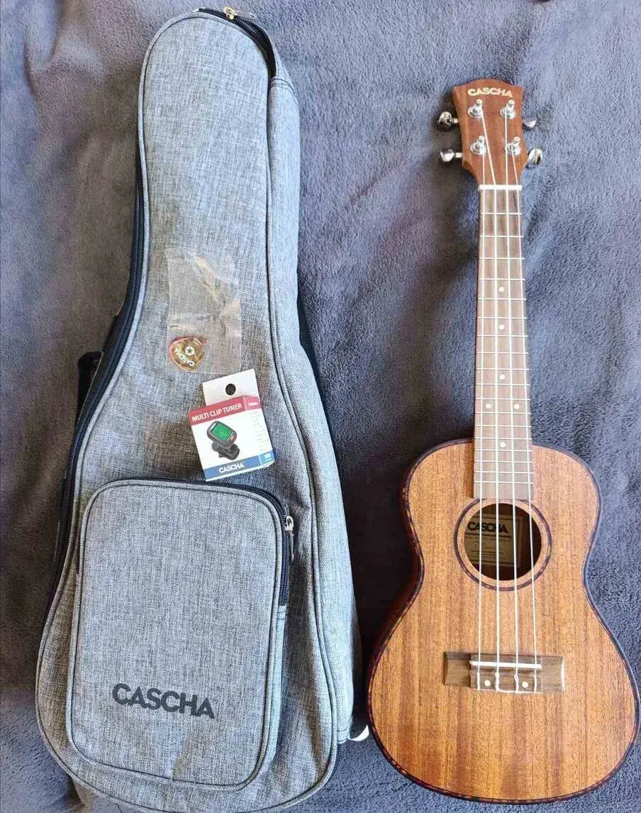 koncertní ukulele Cascha HH 2033 Premium Mahogany