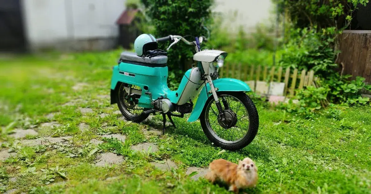 Jawa pionýr 21 sport s TP malá SPZ