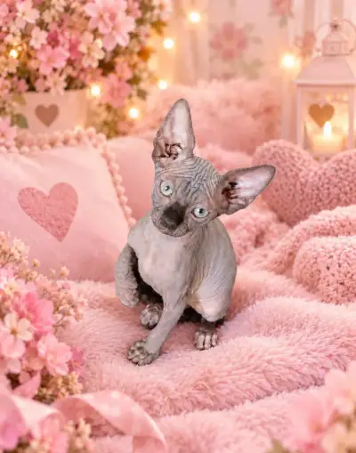 K rezervaci 2 kočičí princezny SPHYNX