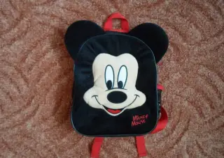 Černý batoh batůžek Mickey Mouse