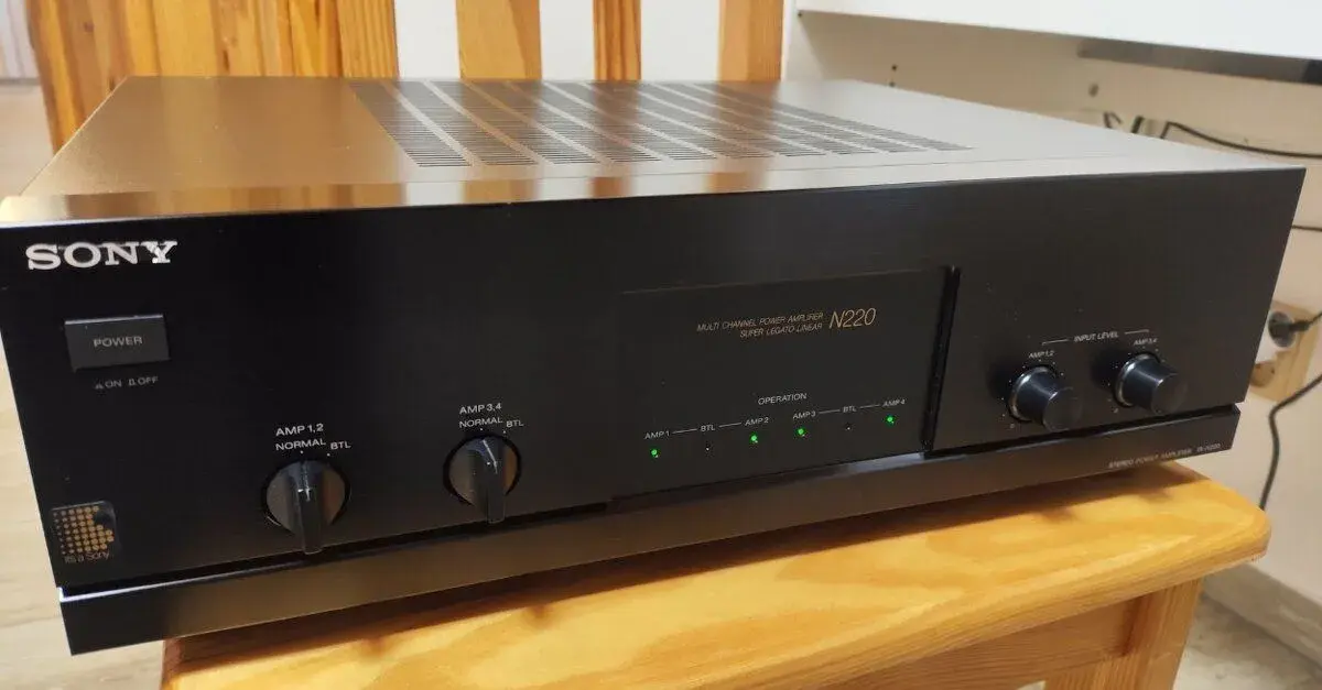 Sony TA-N220 – Špičkový vícekanálový koncový zesilovač