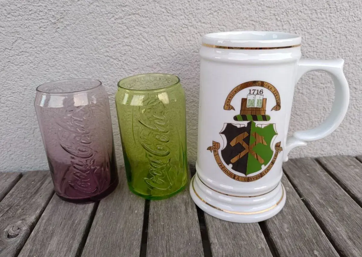 Pivní krýgl Zdař Bůh VŠB Ostrava, THUN karlovarský porcelán