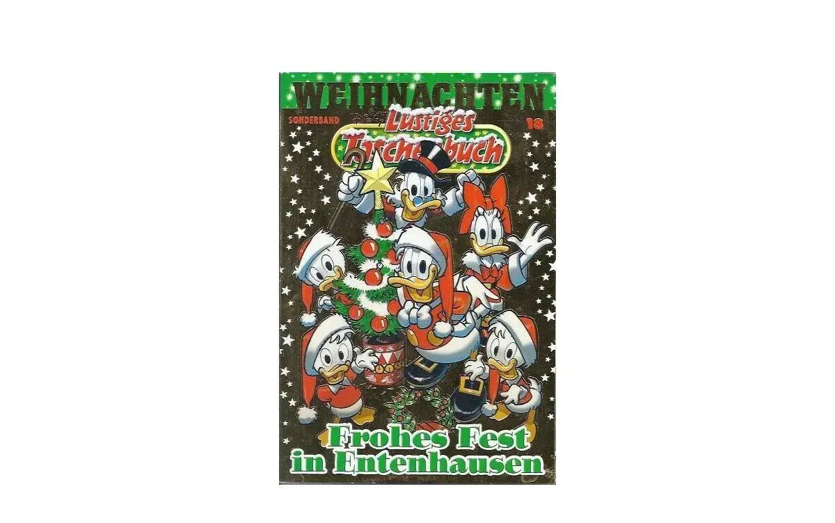Německý komiks Lustiges Taschenbuch Weihnachten 18