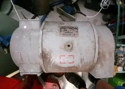 DC motor 16 kW/43 A (192kg) s DC buzením