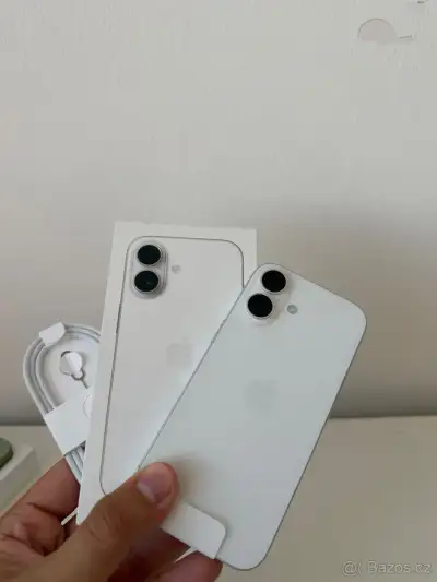 iPhone 17 256GB Bílý,FYZICKÁ SIM ,0 cyklů baterie