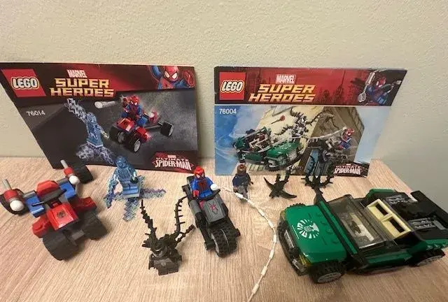 Lego Super Heroes 76004 a 76014