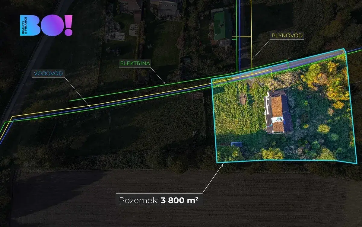 Prodej rodinného domu, 152 m² s pozemkem 3 800 m², Albrechti