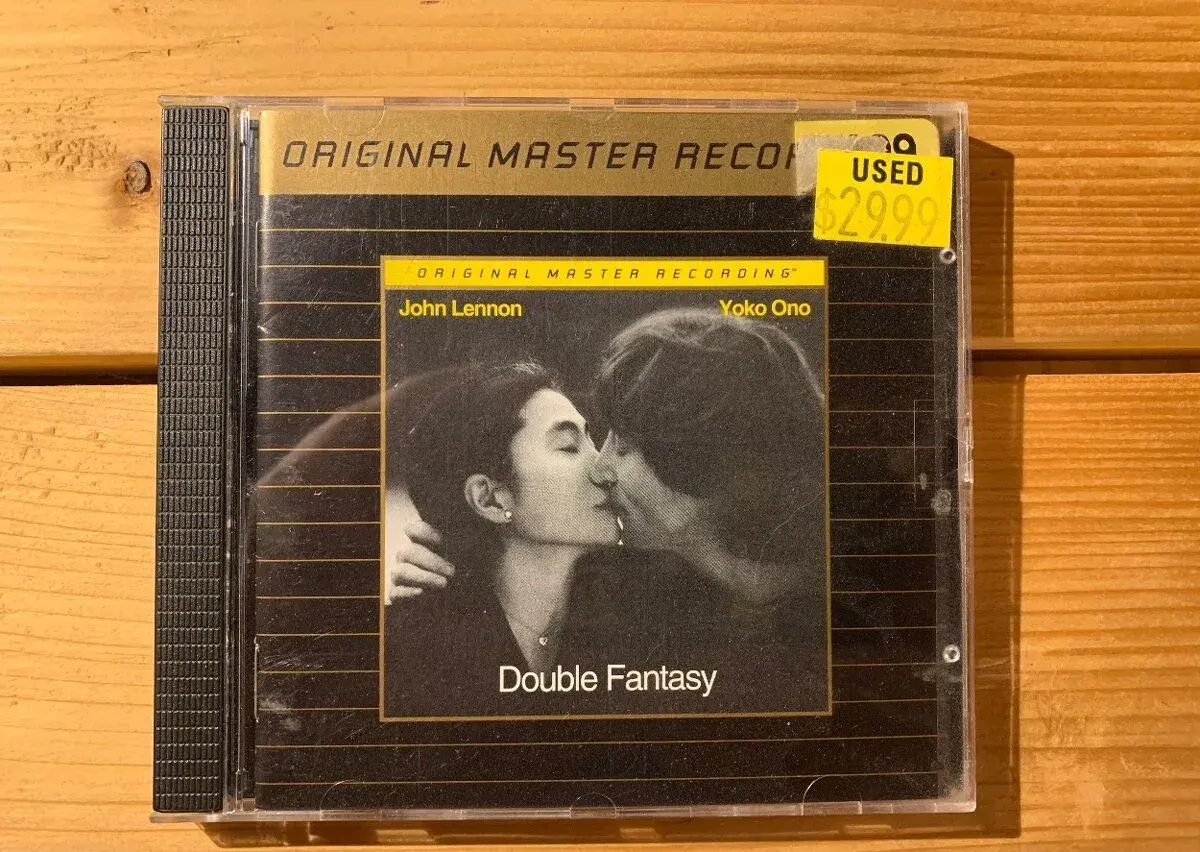 JOHN LENNON YOKO ONO DOUBLE FANTASY CD, ORIGINAL MASTER