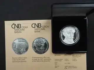 200 Kč Jan Jessenius proof