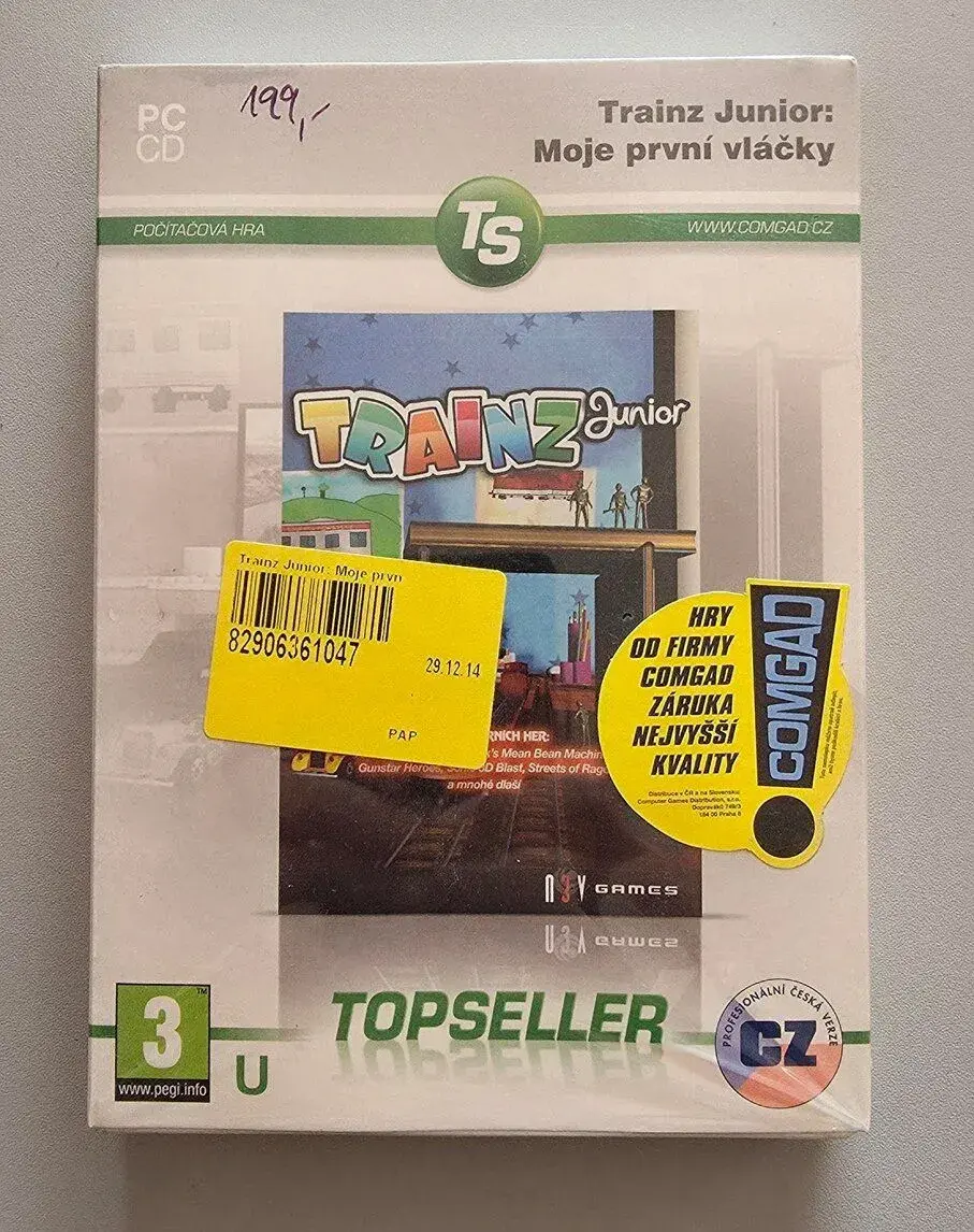 Hra první vláčky. Nová