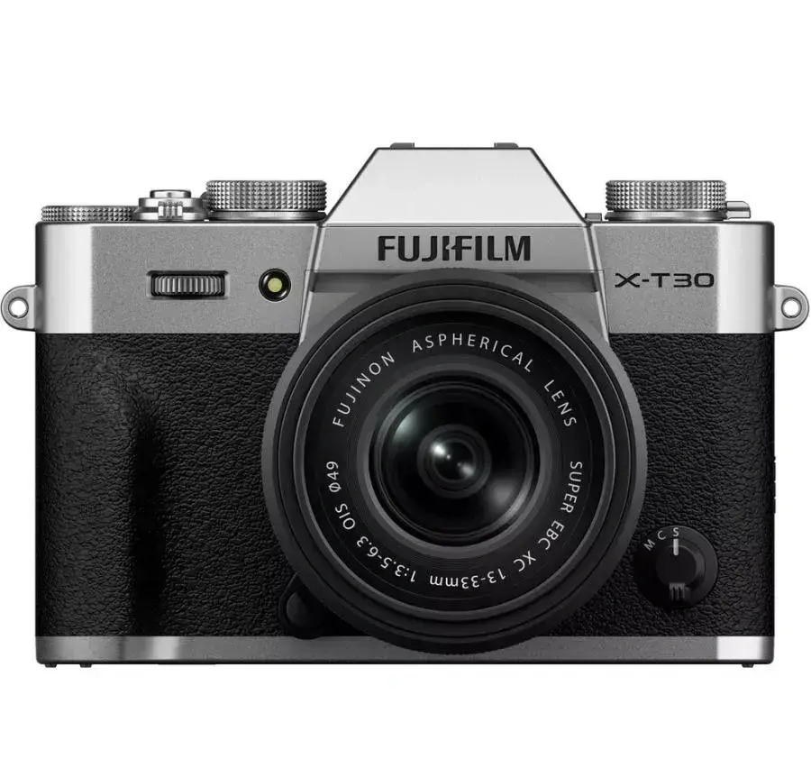 FUJIFILM X-T30 III tělo stříbrné + 13-33mm