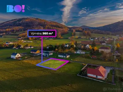 Prodej exkluzivního pozemku 980 m², Komorní Lhotka okr. Frýd