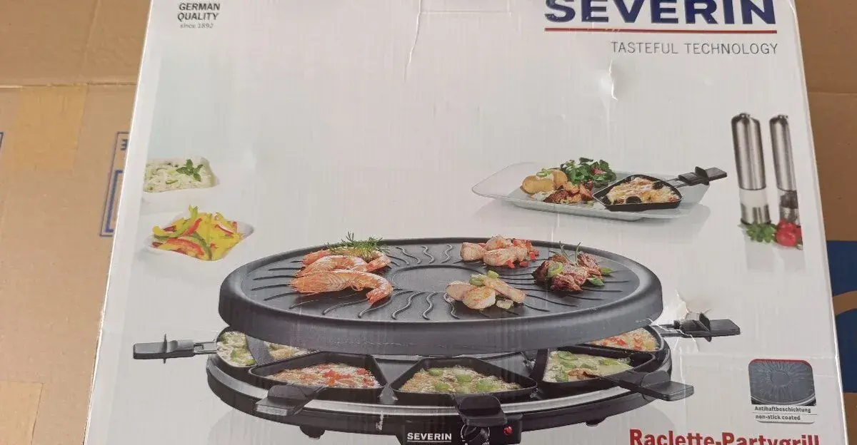 Gril párty SEVERIN Raclette - NOVÝ