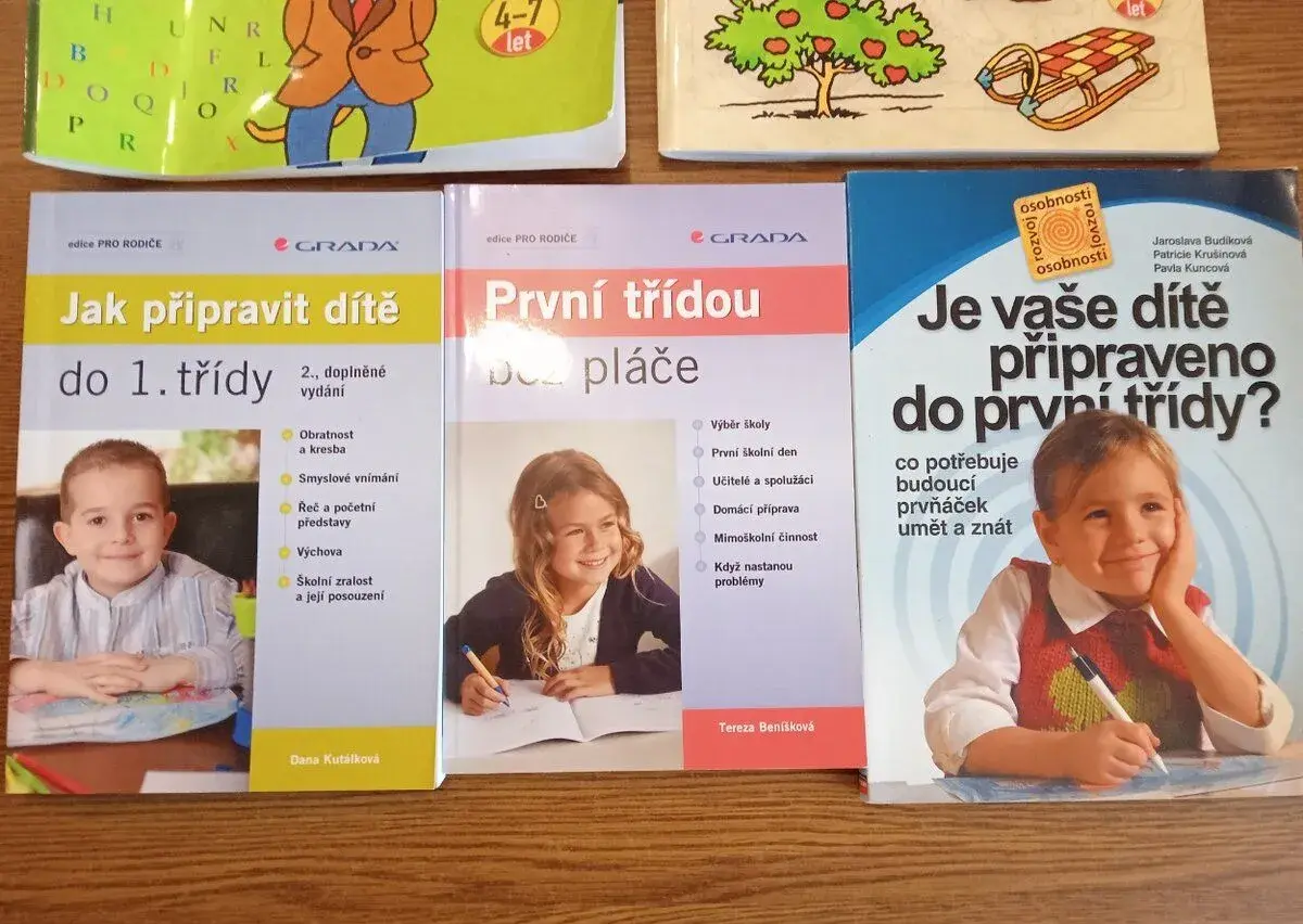 3 knihy, je dítě zralé do 1 třídy?