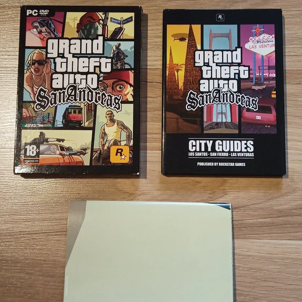 grand theft auto San Andreas - PC DVD, 1. vydání verze 1.00
