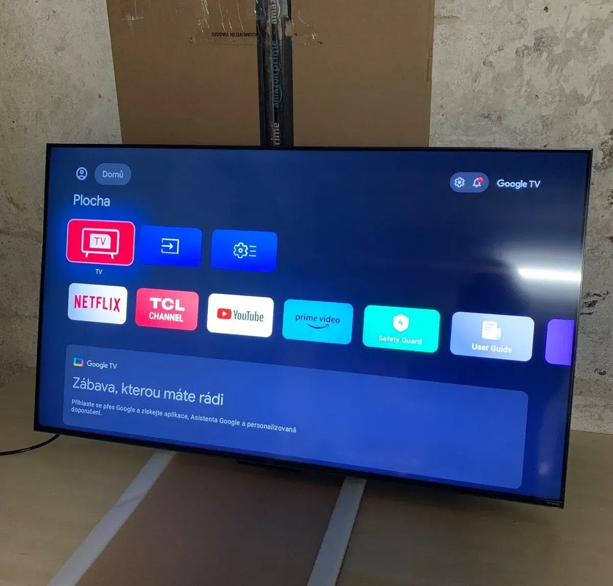 TCL 50QM8B – 50” QLED, 4K, 144 Hz