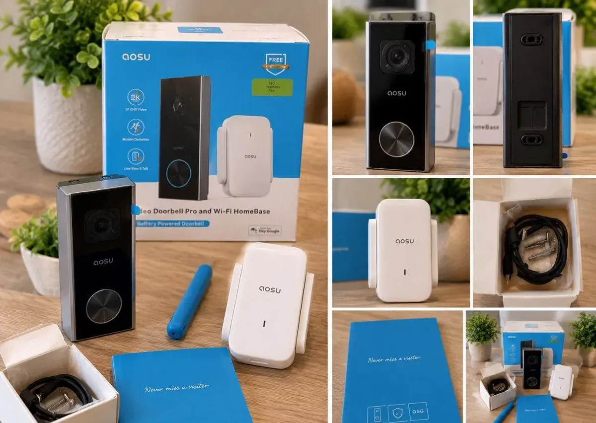 AOSU Video zvonek Pro – model V8P1AX11