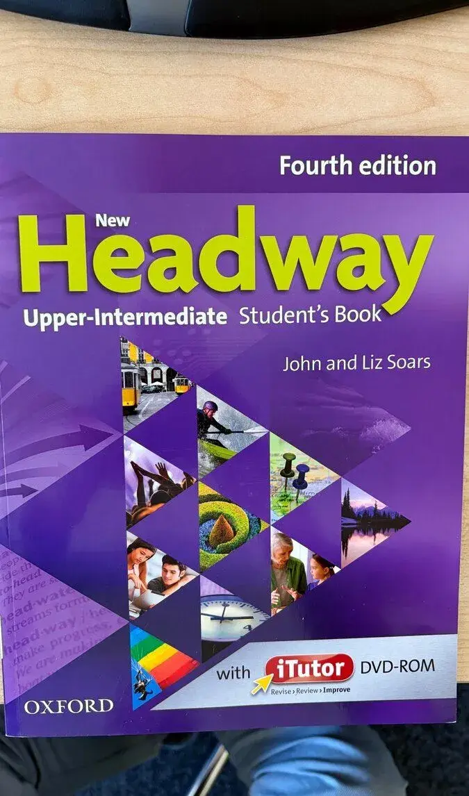 The Headway fourth edition upper intermediate + DVD