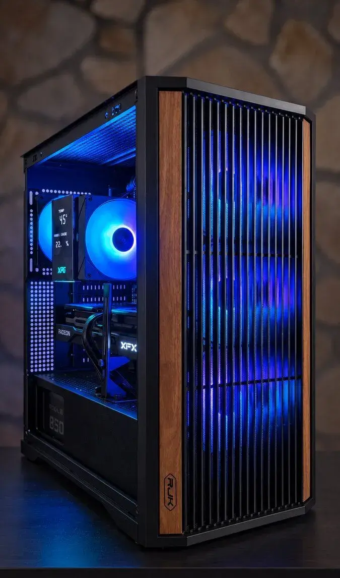 Herní PC / Ryzen 9900X3D / RX 9070 XT / 2TB NVME / Wifi