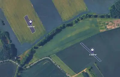 Prodej podílu 1/2 pole 3 026 m², Horní Nětčice