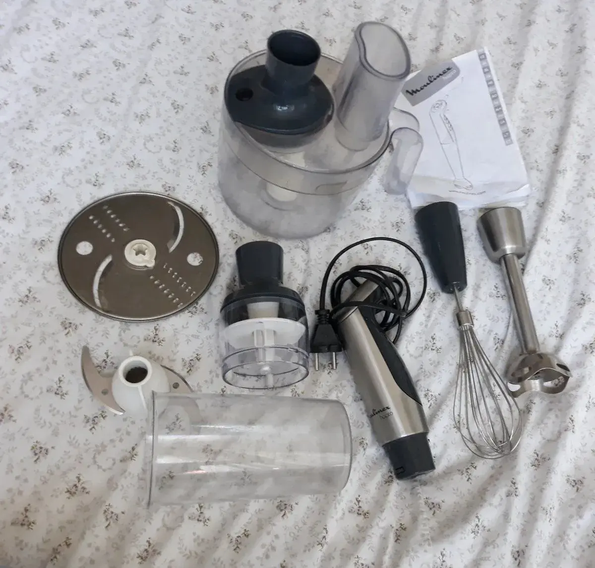 Ruční robot, sekání, šlehání, krouhaní Moulinex/Tefal