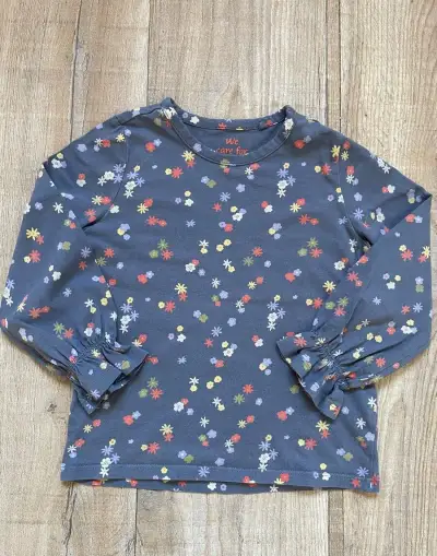 Dívčí triko Tchibo 110/116 dlouhý rukáv
