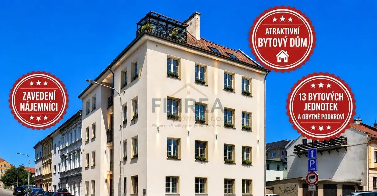 Prodej činžovního domu, 630 m2, ul. Zemská, Teplice - Trnova