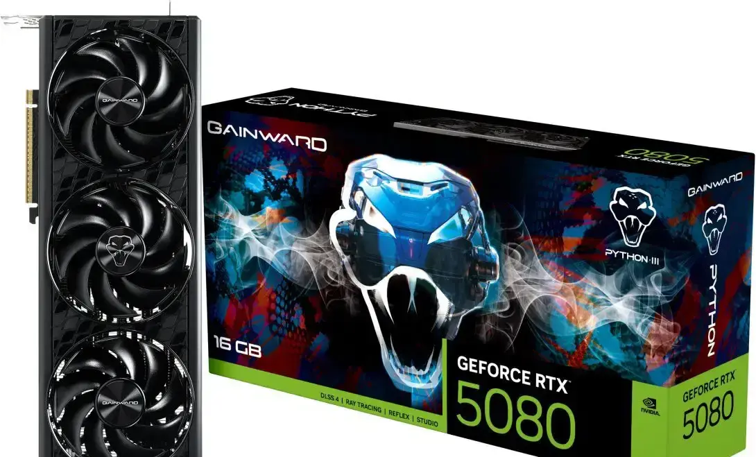 GAINWARD GeForce RTX 5080 Python III