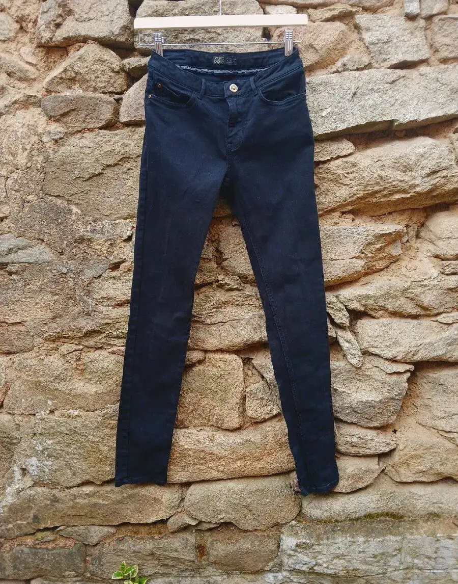 Černé skinny džíny Zara S