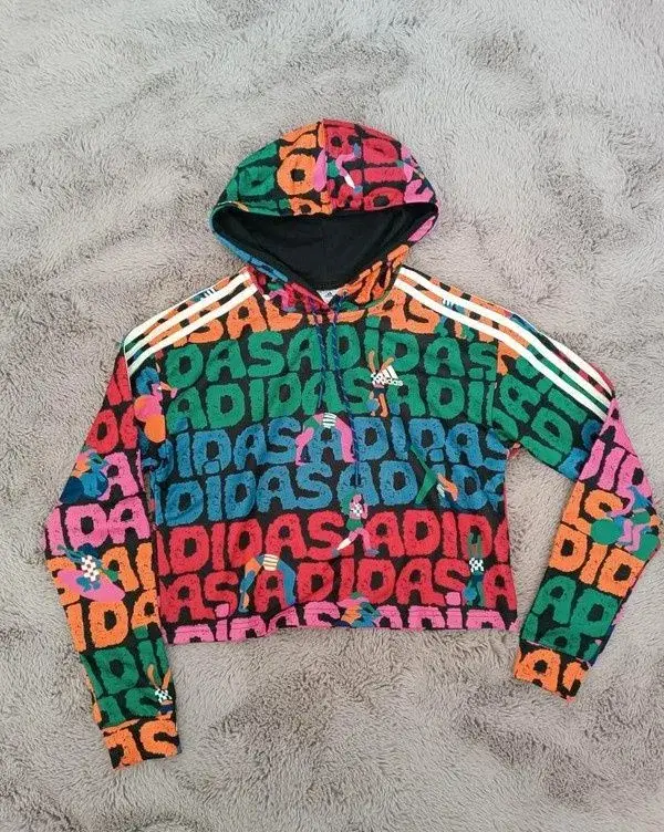 Nová crop mikina ADIDAS FARM Hoodie vč cedulek vel S