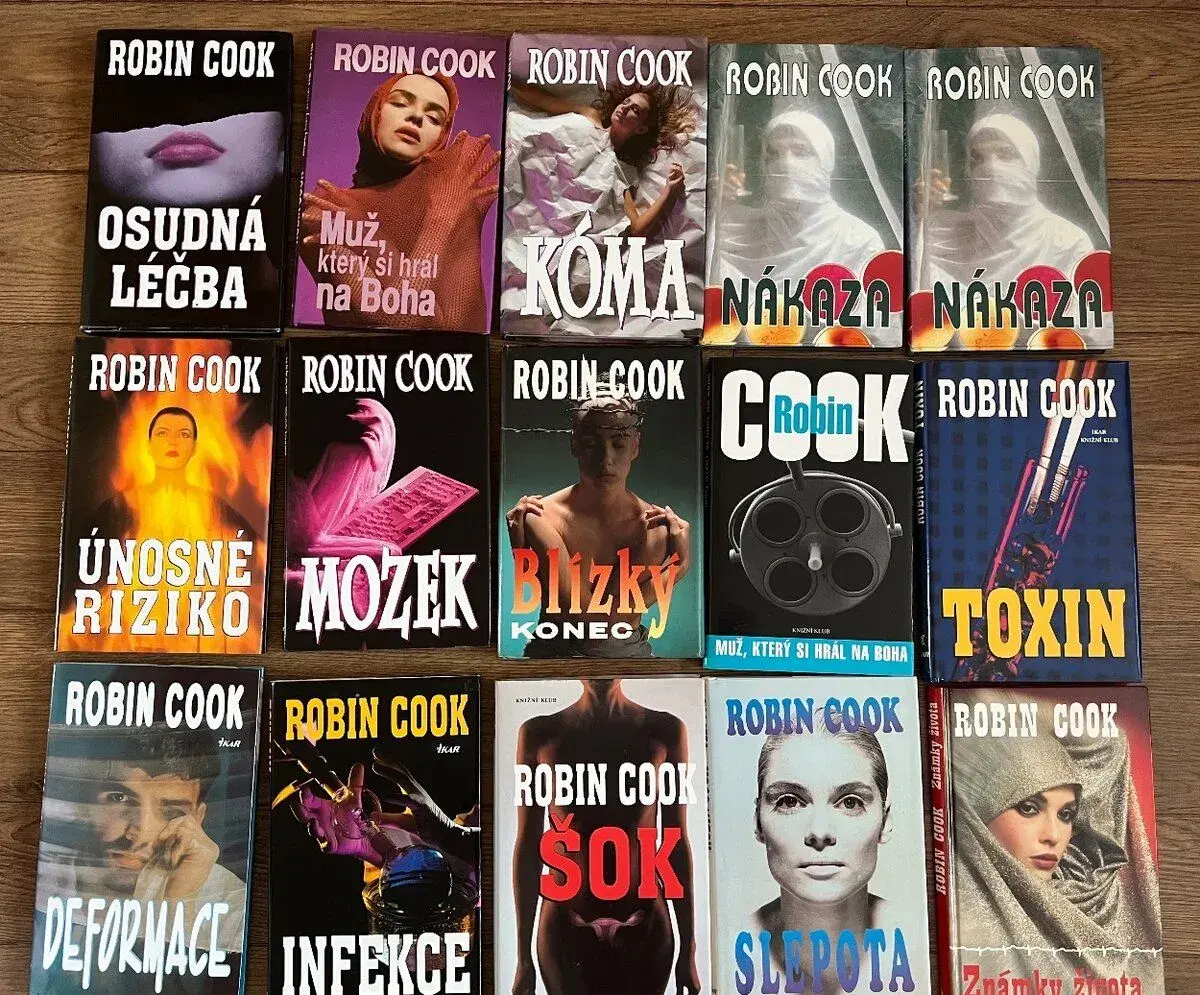 15x ROBIN COOK