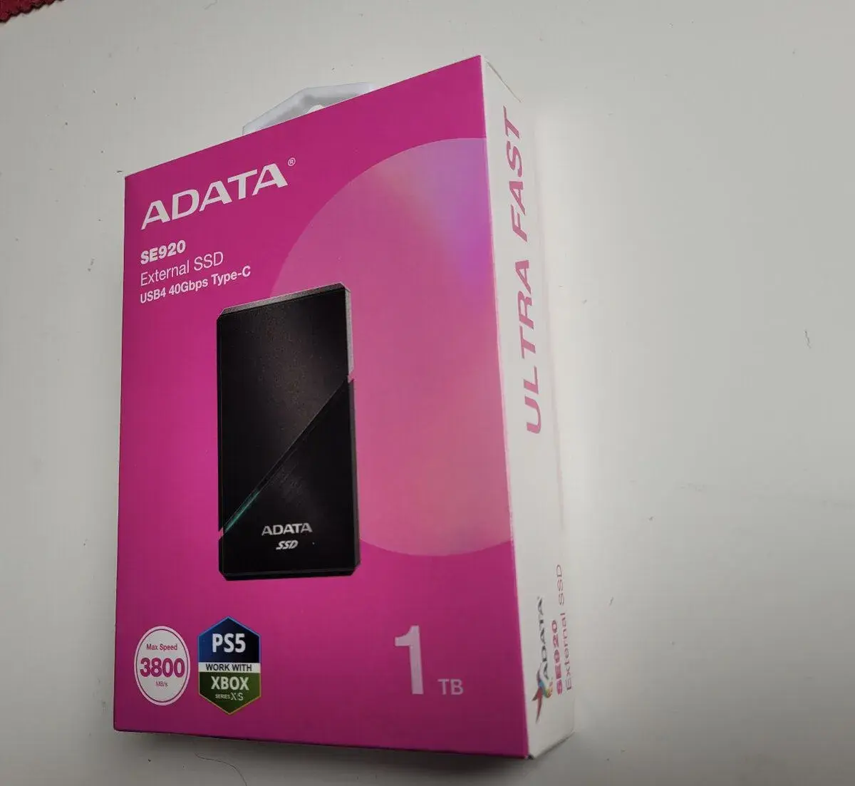Nový SSD disk ADATA SE920 SSD 1TB USB4