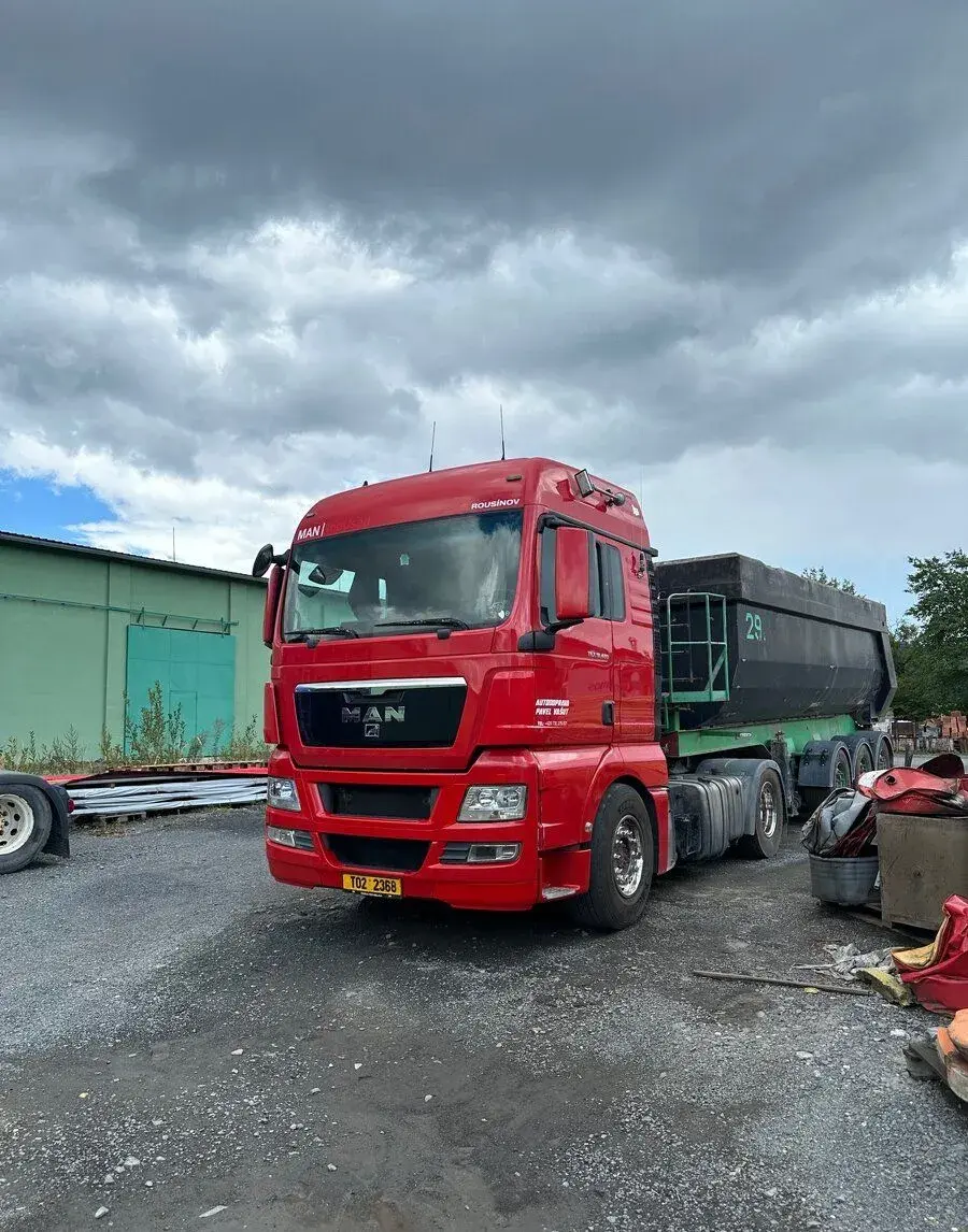 Man tgx 18.480(traktor) souprava nový motor a převodovka