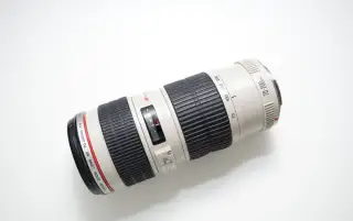 Objektiv CANON EF 70-200 mm f/4 L USM - čistá optika