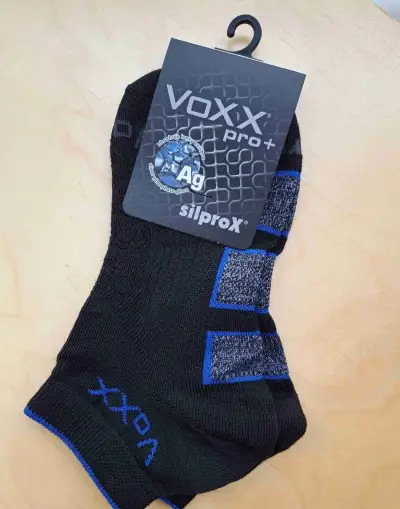 Ponožky sportovní Voxx Dukaton - černé vel. 35-38 (23-25cm)