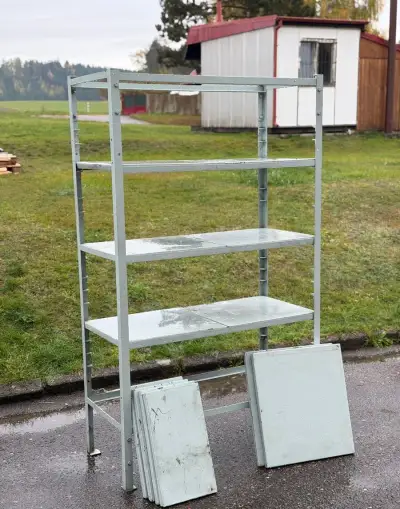 Kovový regál 202x120x55 nosnost až 1250kg