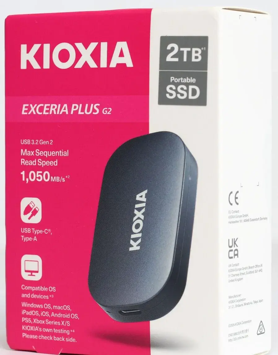 KIOXIA Exceria Plus G2 Portable 2TB - Nový