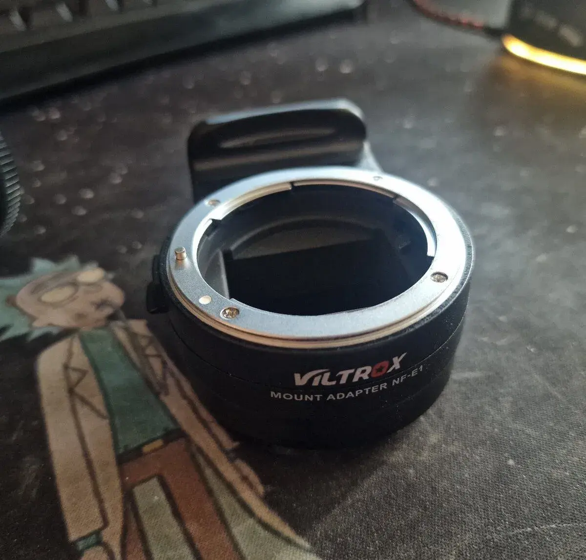 VILTROX NF-E1 adaptér objektivu Nikon F na tělo Sony E