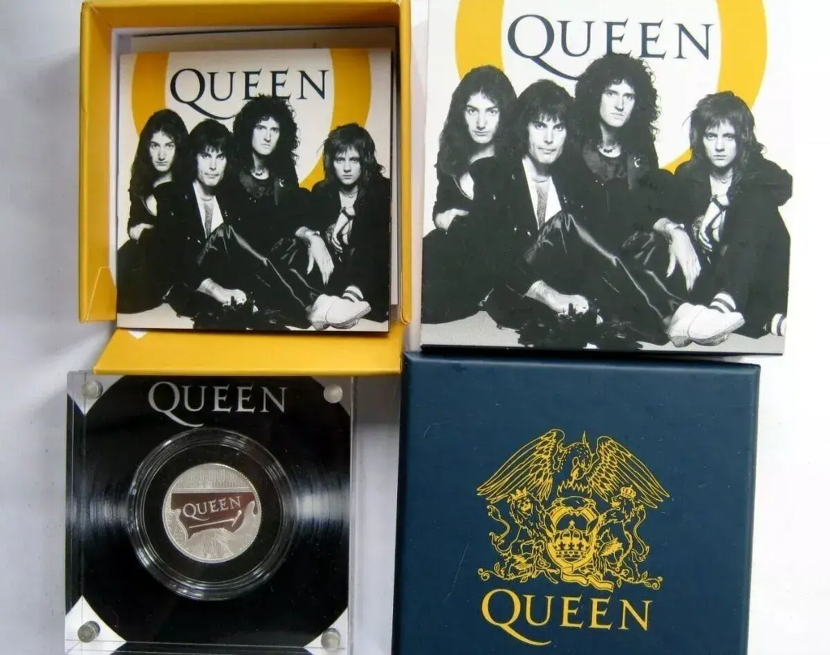 QUEEN MUSIC LEGENDS 2020 UK Half Ounce Silver Proof Coin