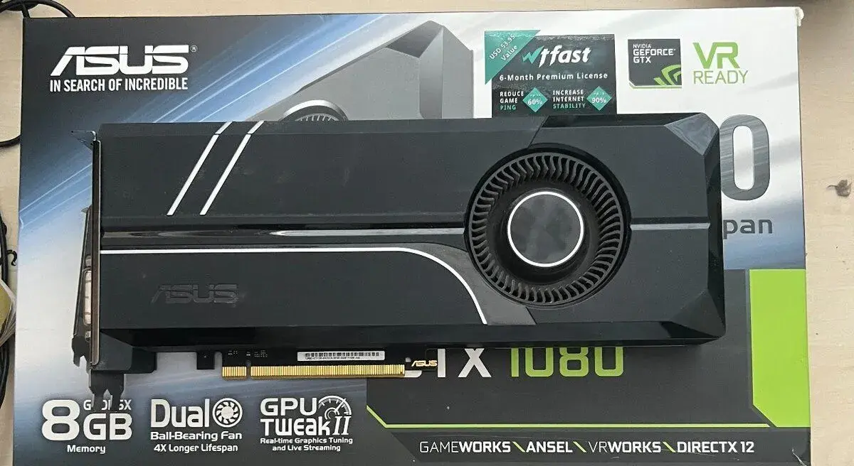 Gtx 1080 Asus Turbo