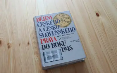Dějiny českého a česko-slovenského práva do 1945, 3. vydání