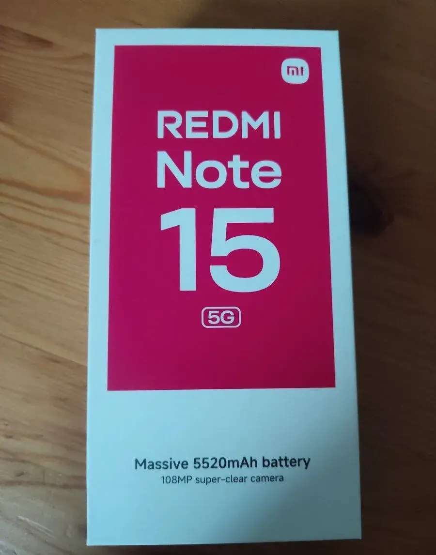 Redmi Note 15, 5G, černý - Black, černý