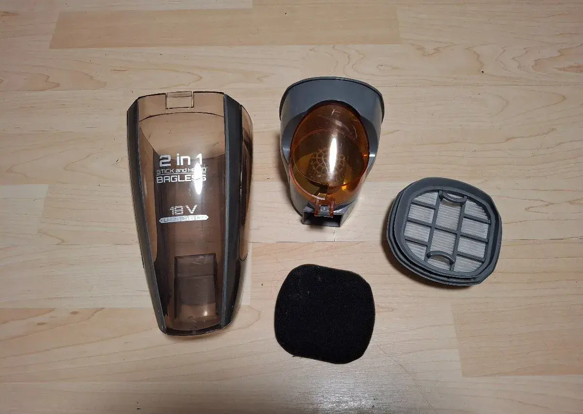 Nádoba + filtr vysavače Eta Bagless