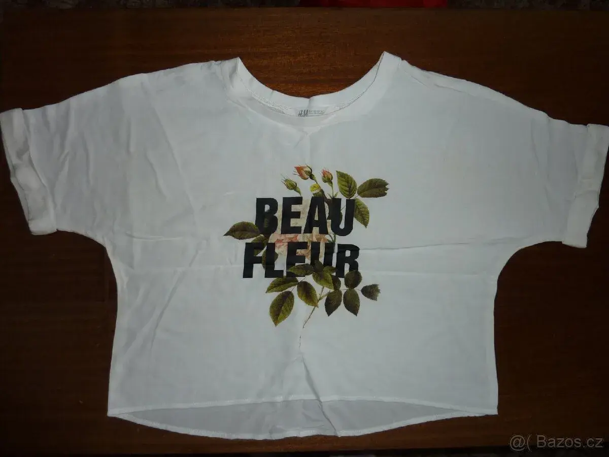 H&M-Pěkná halenka-Crop top na slečnu 11-12 Let